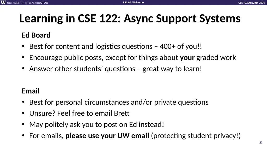 Welcome! Talk to your neighbors: Introduce - slide 23 of 37