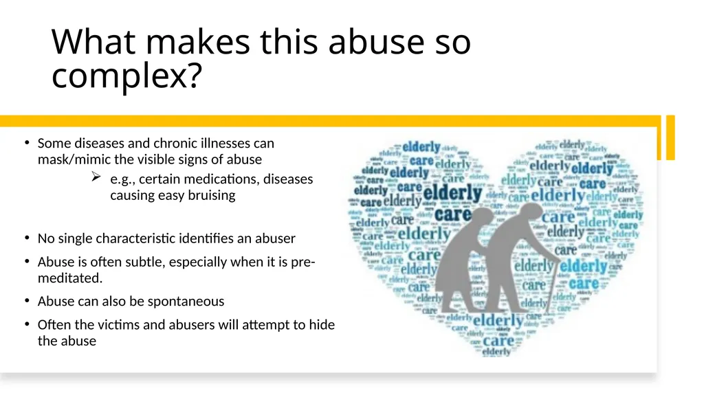 Abuse, Neglect, and Exploitation Helping Restore - slide 8 of 16