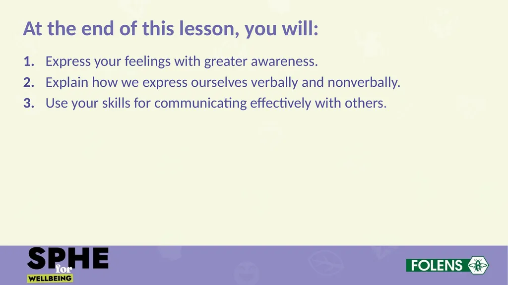 Section 2: Understanding Myself and Others Lessons - slide 4 of 71