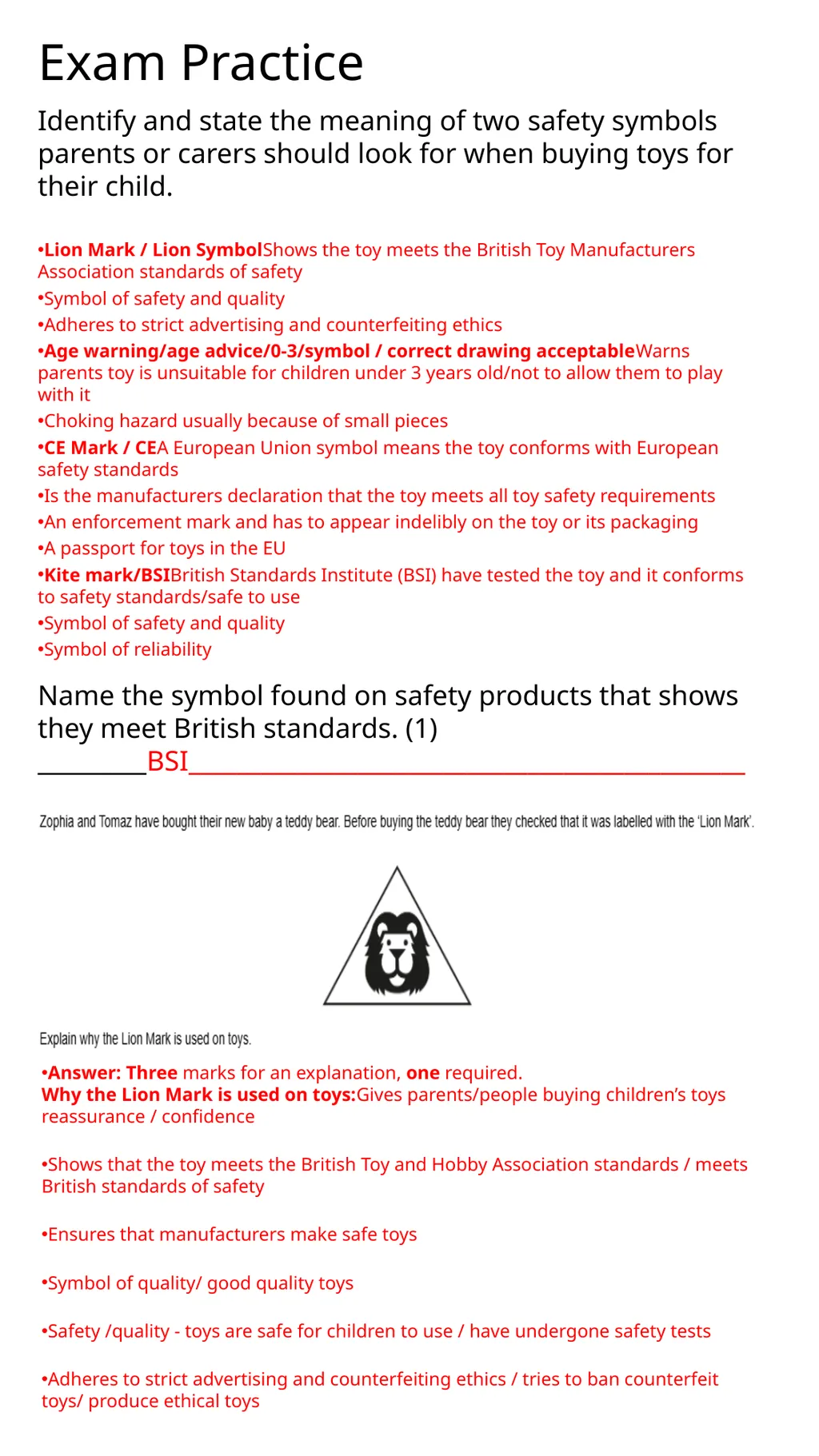 Child Development Revision Guide CNAT OCR TA4 - slide 55 of 55