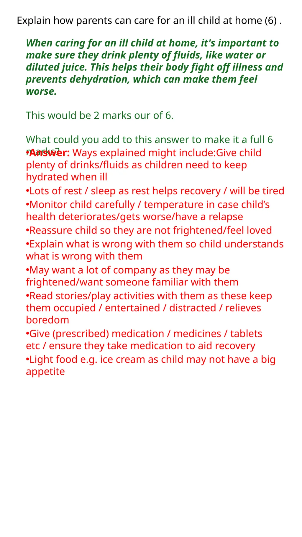 Child Development Revision Guide CNAT OCR TA4 - slide 45 of 55