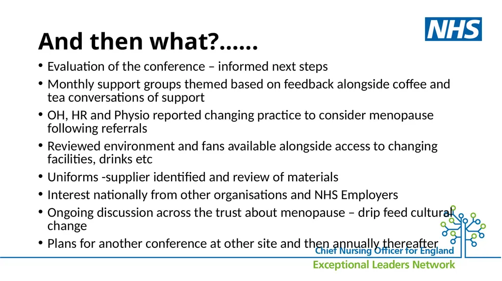Menopause…….. why it matters Suzanne Banks CBE - slide 8 of 16