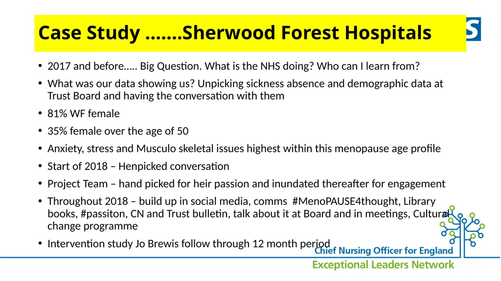 Menopause…….. why it matters Suzanne Banks CBE - slide 6 of 16