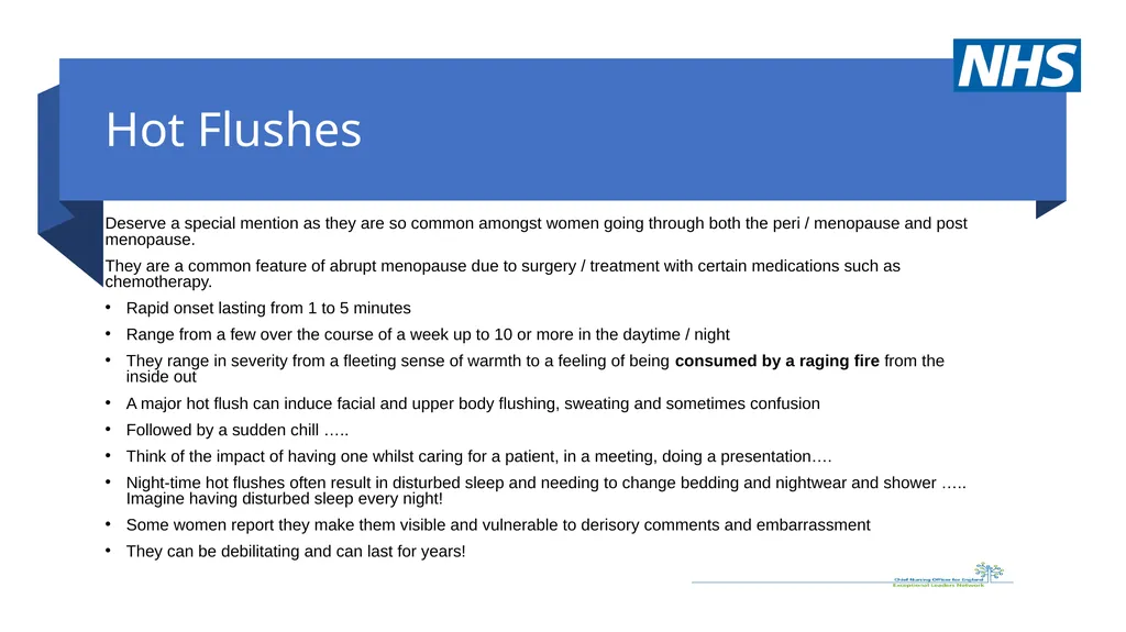 Menopause…….. why it matters Suzanne Banks CBE - slide 4 of 16