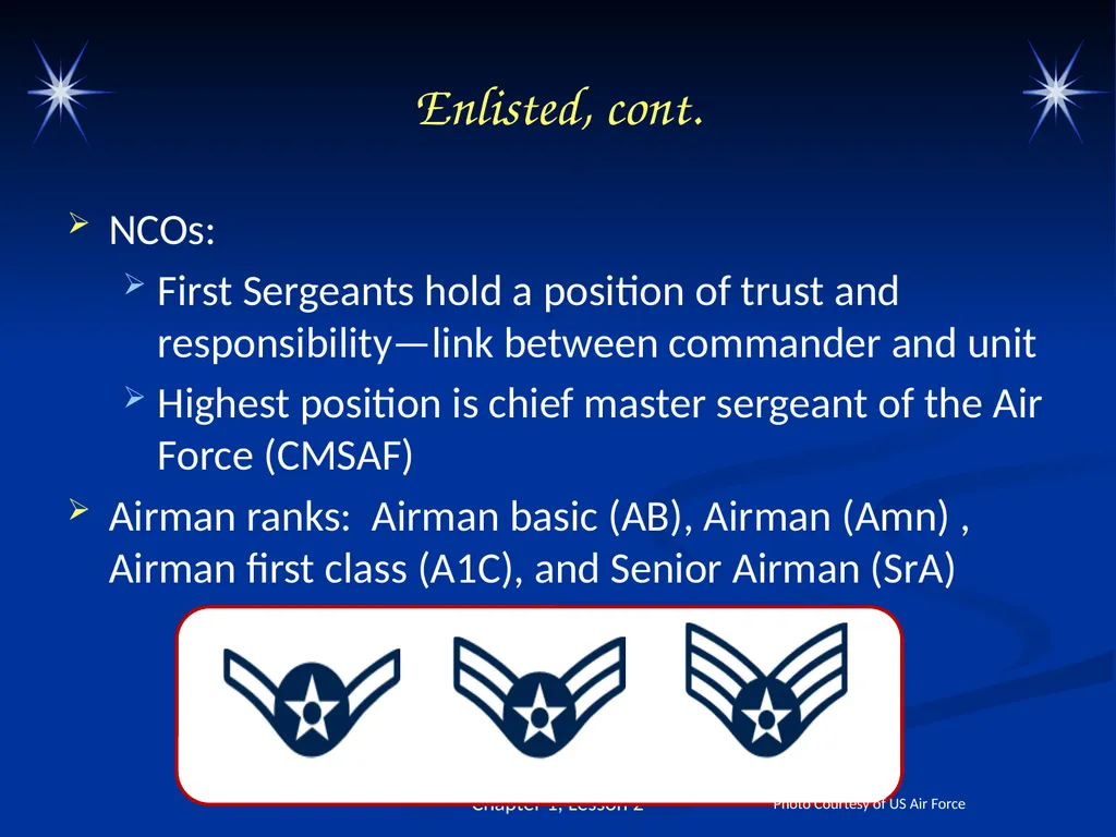 The Military Uniform and Appearance Standards - slide 22 of 26