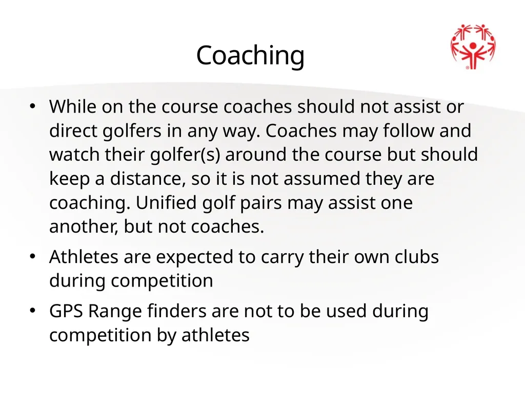 Golf Official Rules Level 1 Individual Skills - slide 7 of 27