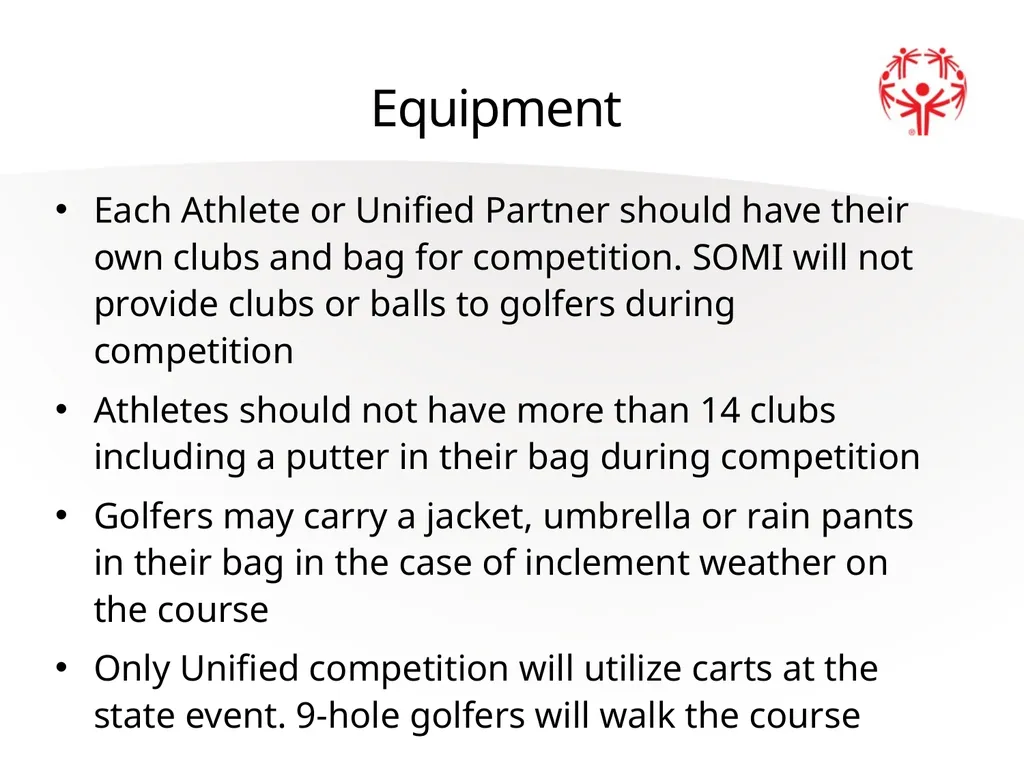 Golf Official Rules Level 1 Individual Skills - slide 4 of 27