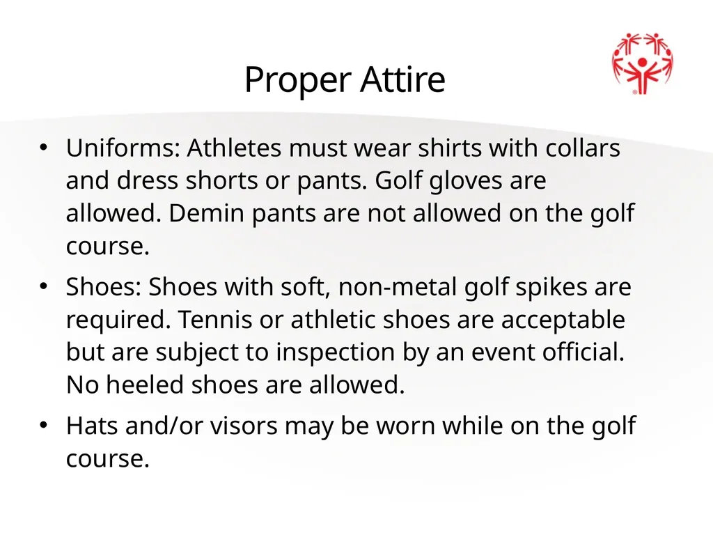 Golf Official Rules Level 1 Individual Skills - slide 3 of 27