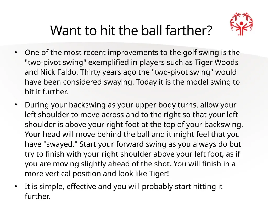 Golf Official Rules Level 1 Individual Skills - slide 23 of 27
