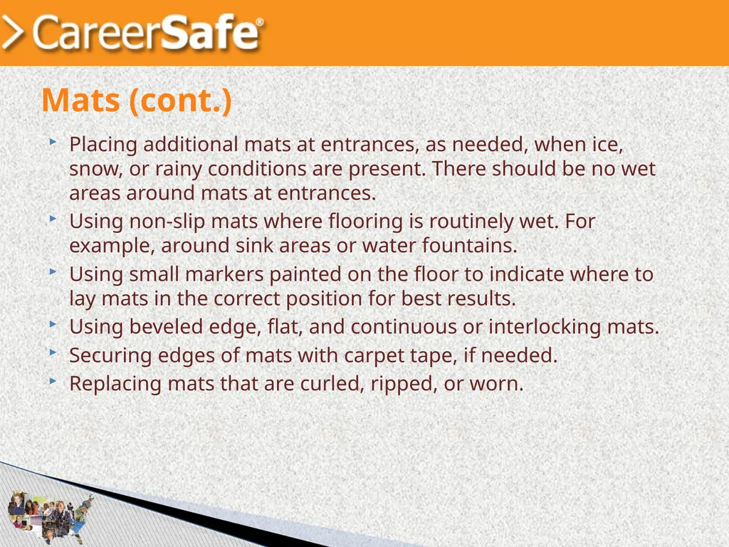 www.CareerSafeOnline.com Walking and Working - slide 26 of 39
