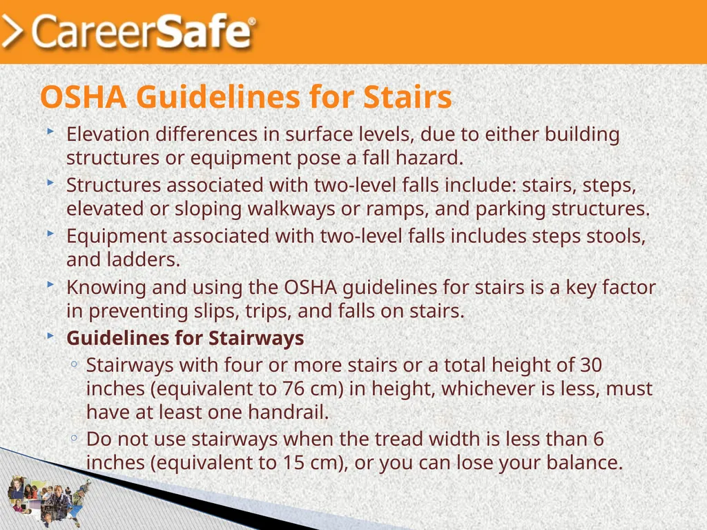 www.CareerSafeOnline.com Walking and Working - slide 27 of 39