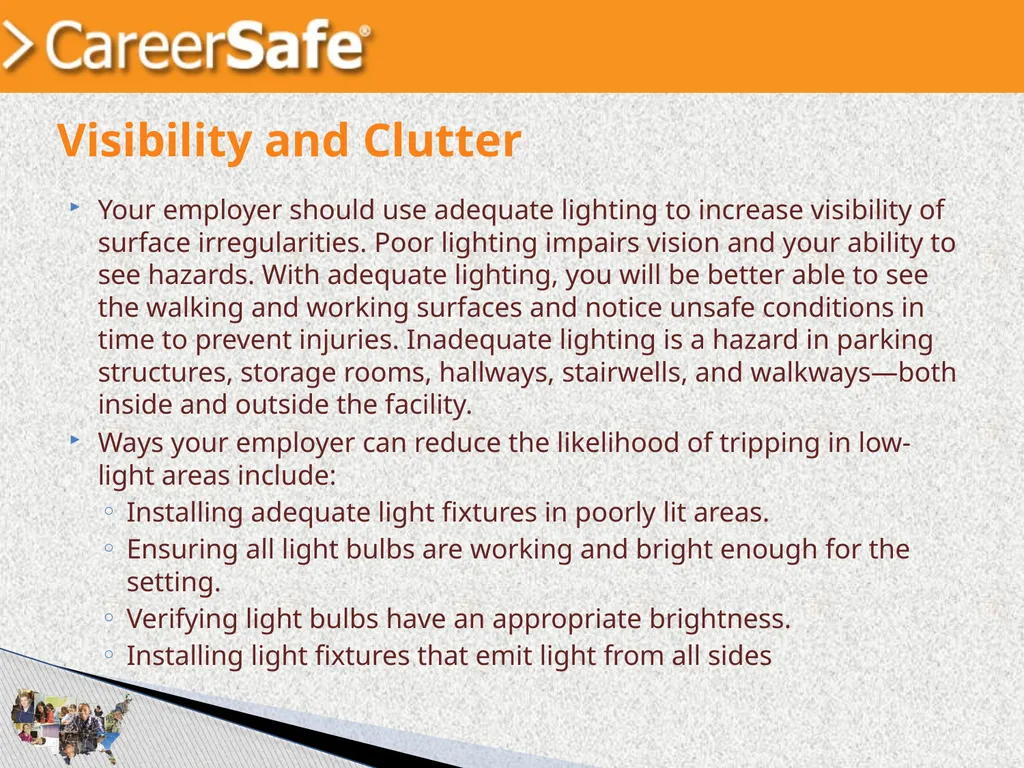 www.CareerSafeOnline.com Walking and Working - slide 22 of 39