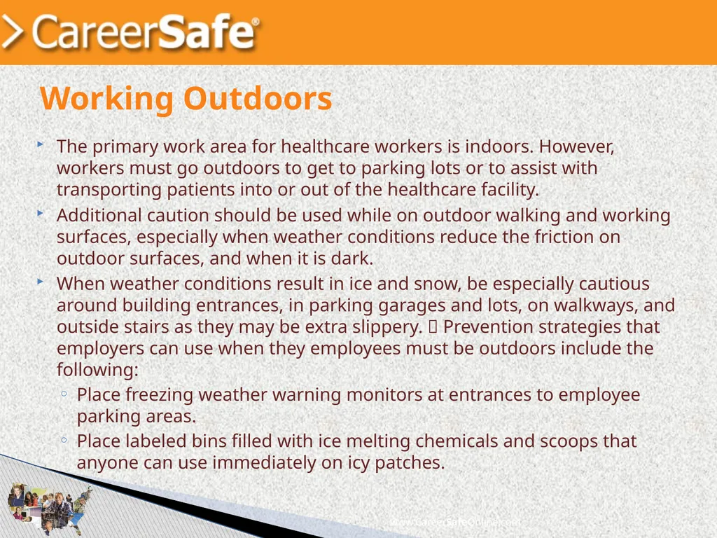 www.CareerSafeOnline.com Walking and Working - slide 16 of 39