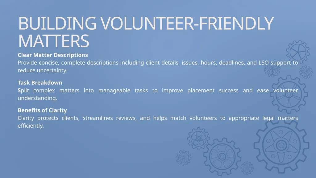 DEVELOPING THE RELATIONSHIP BETWEEN LAW FIRMS, LAW - slide 20 of 27