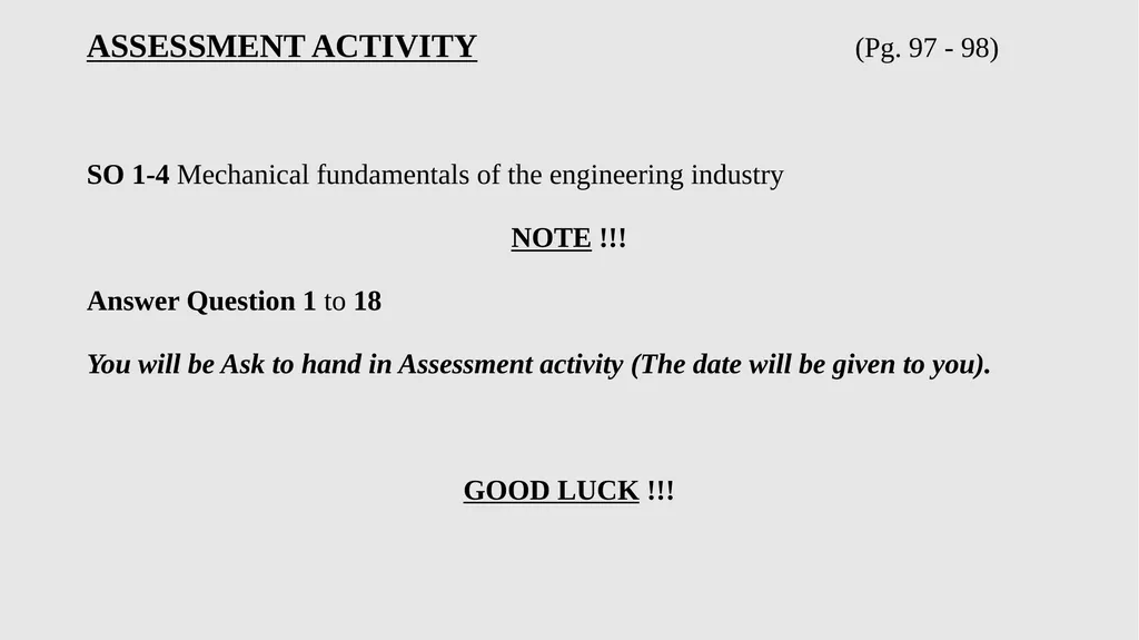 APPLIED ENGINEERING TECHNOLOGY NCV (Level 4) TOPIC - slide 205 of 409