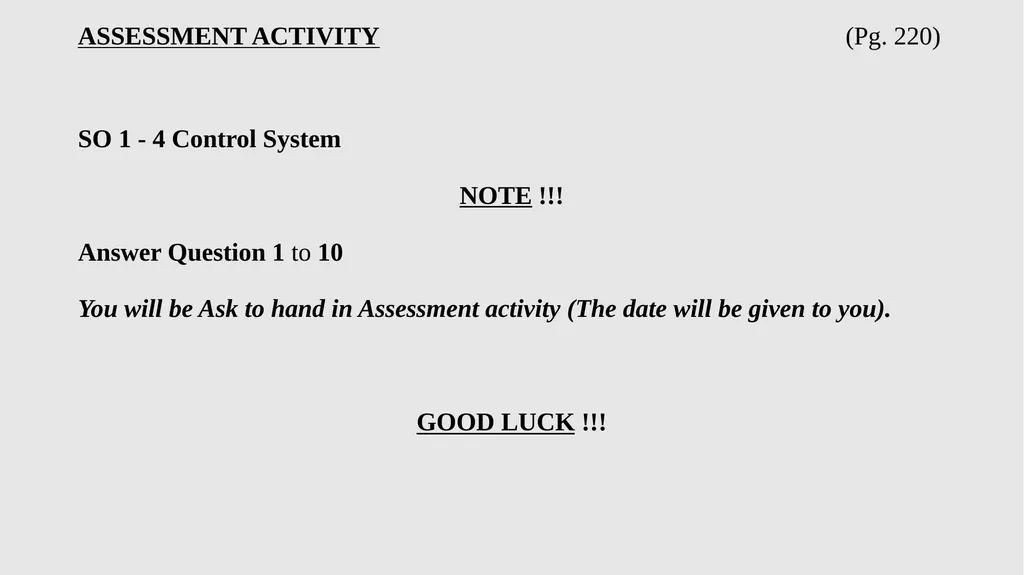 APPLIED ENGINEERING TECHNOLOGY NCV (Level 4) TOPIC - slide 409 of 409