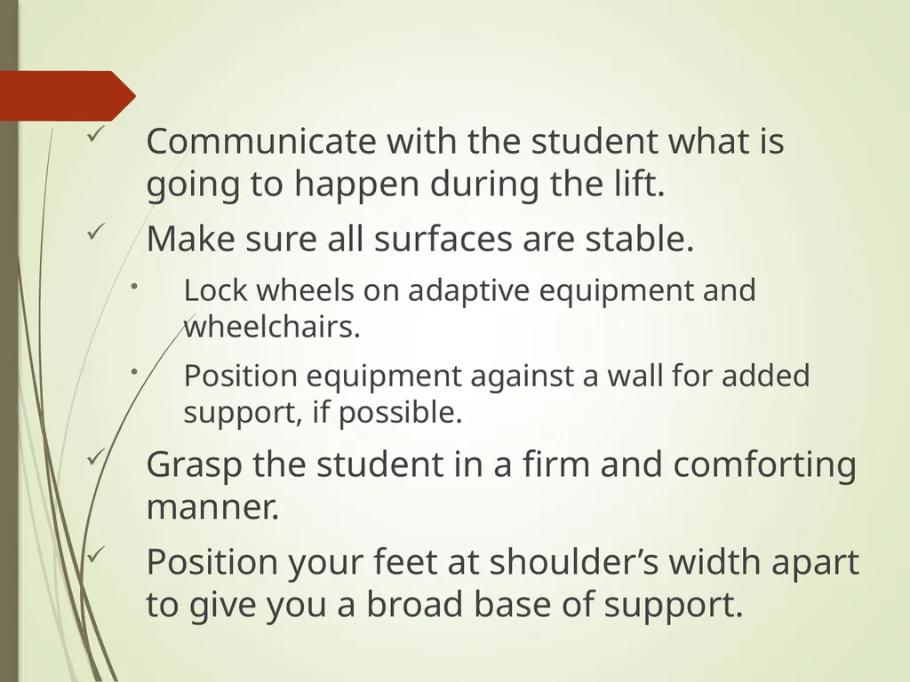 Supporting Students with Motor Needs Physical - slide 16 of 28