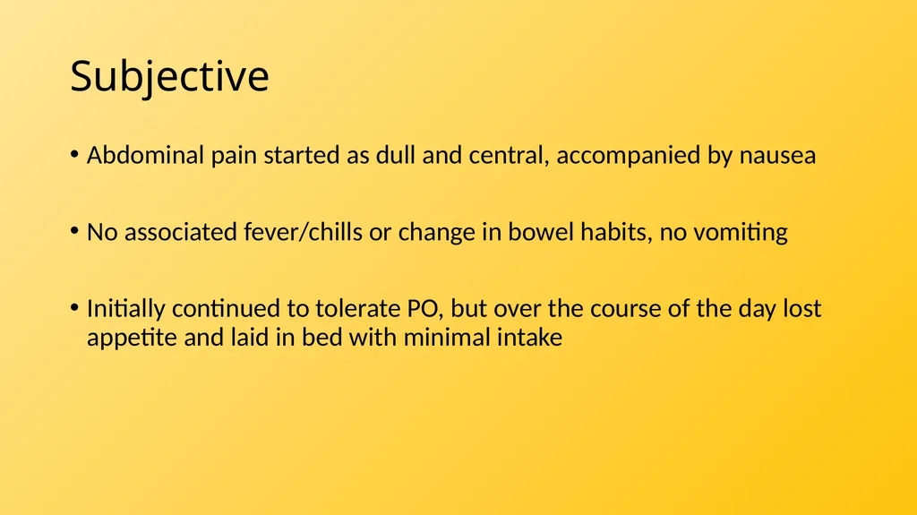 Acute Appendicitis Tyler Klee University of - slide 3 of 30
