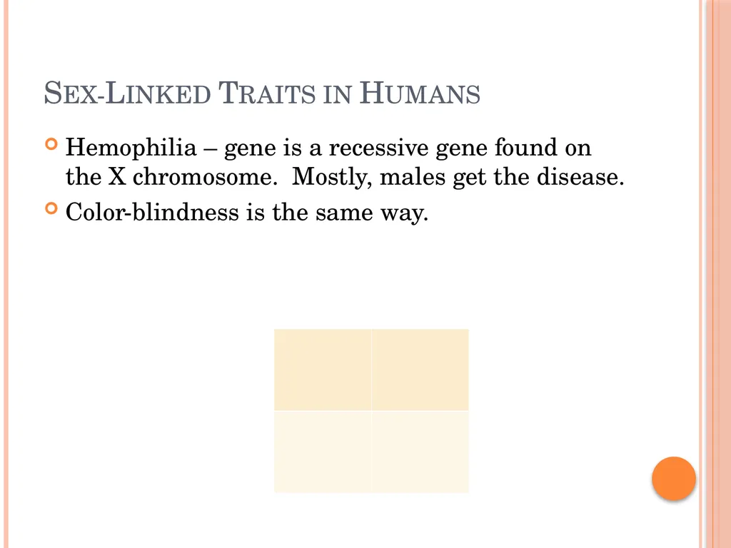 Biology Chapter 8 Heredity 8.1 Objectives Discuss - slide 22 of 23