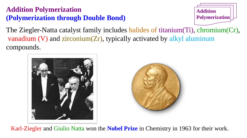 Chapter 2: General Methods for preparing Polymers - slide 129 of 156