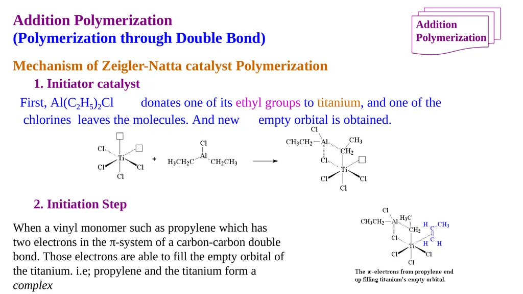 Chapter 2: General Methods for preparing Polymers - slide 134 of 156