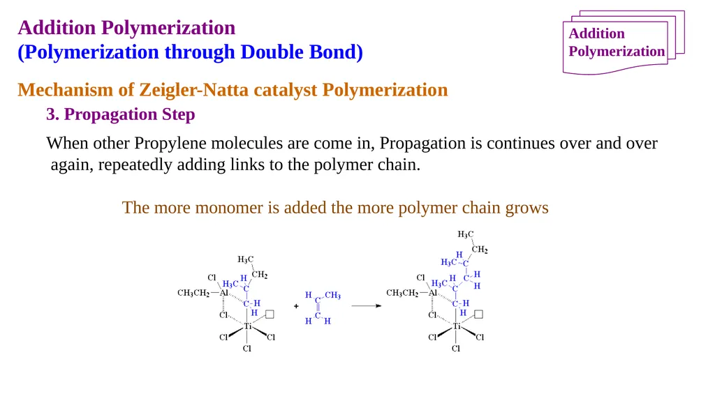 Chapter 2: General Methods for preparing Polymers - slide 135 of 156