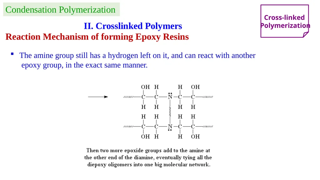 Chapter 2: General Methods for preparing Polymers - slide 62 of 156