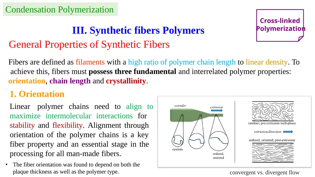 Chapter 2: General Methods for preparing Polymers - slide 67 of 156