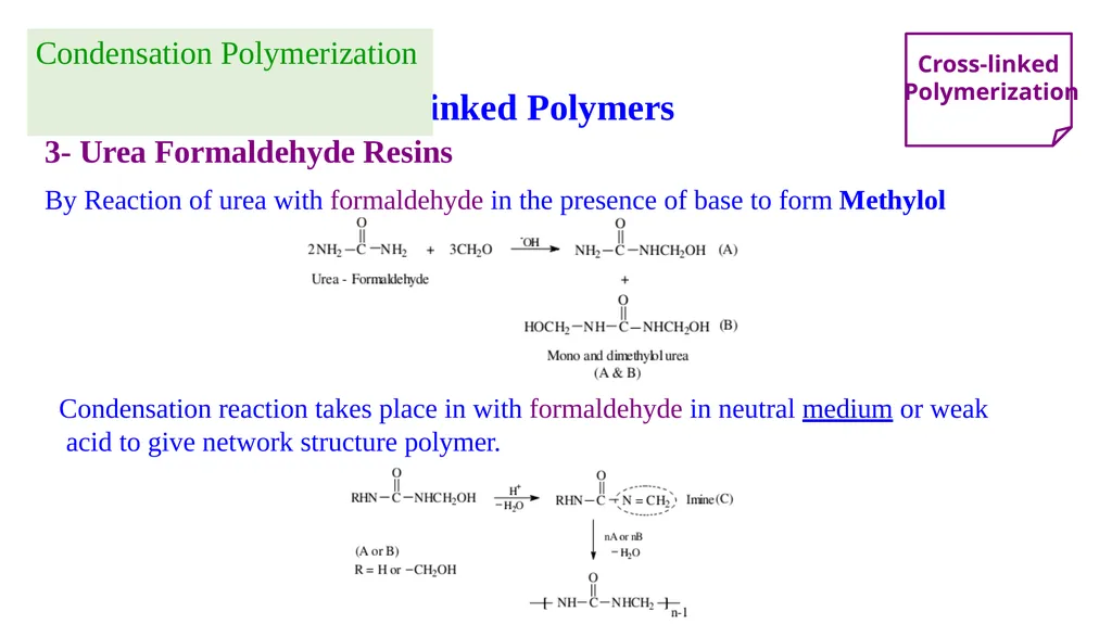 Chapter 2: General Methods for preparing Polymers - slide 40 of 156