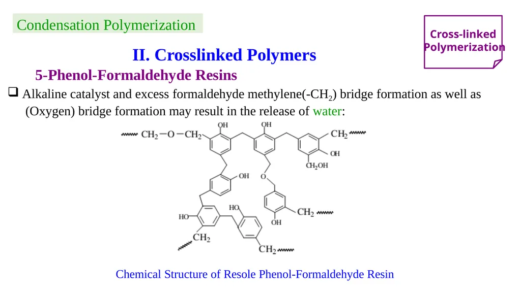Chapter 2: General Methods for preparing Polymers - slide 50 of 156
