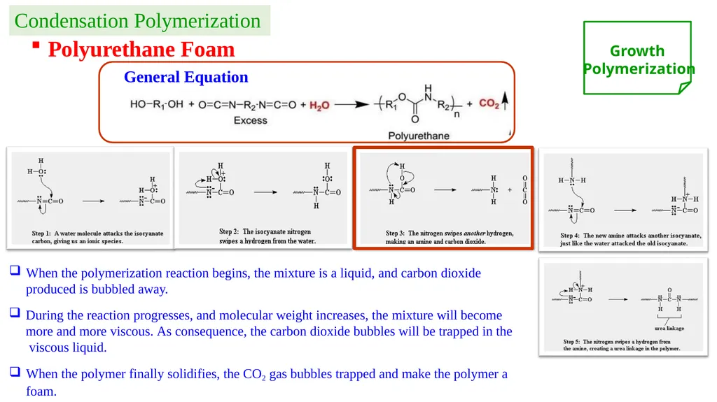 Chapter 2: General Methods for preparing Polymers - slide 28 of 156