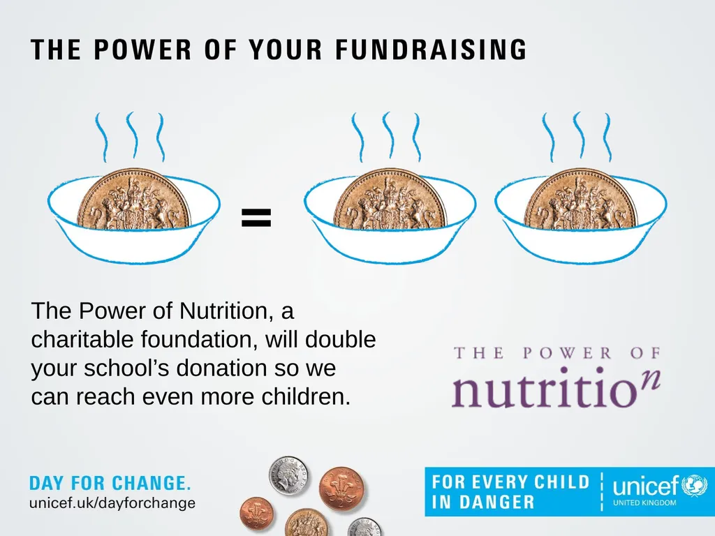 Unicef needs [insert name of school]! DAY FOR - slide 13 of 13