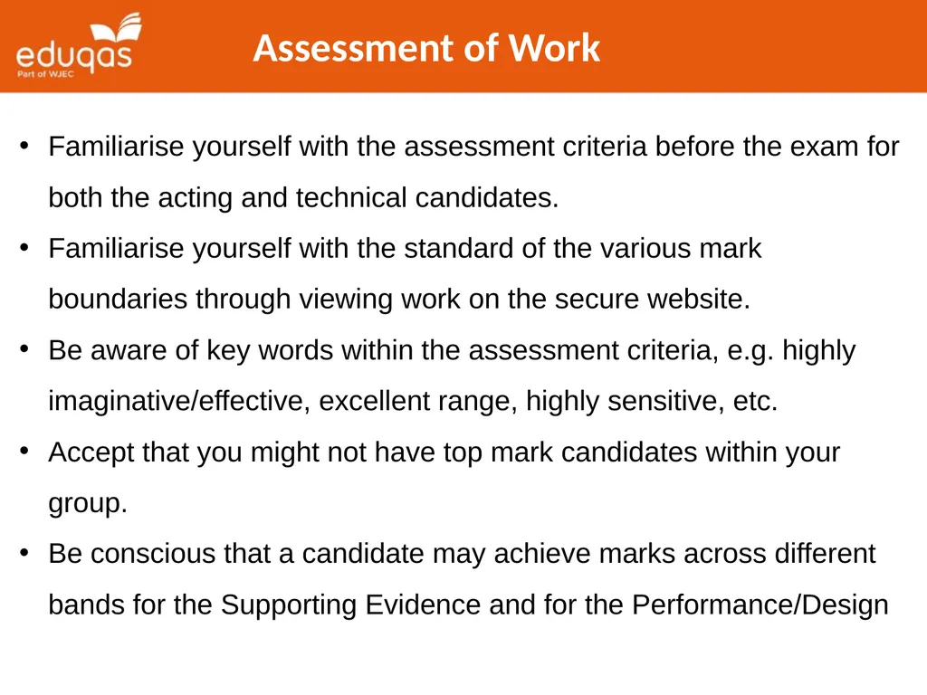 Approaches to Component 1 Devising Theatre Tips - slide 29 of 32