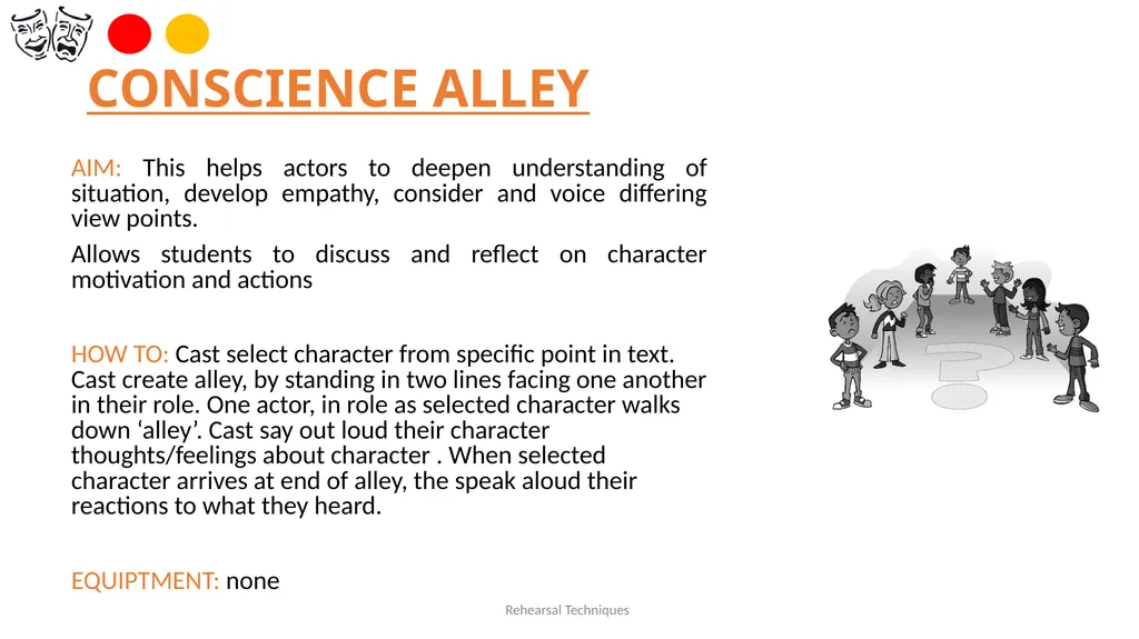 COLOUR CODE RED= CHARACTERISATION YELLOW= - slide 4 of 25