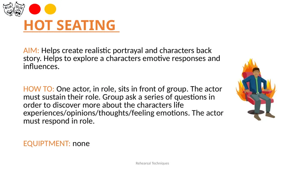 COLOUR CODE RED= CHARACTERISATION YELLOW= - slide 5 of 25