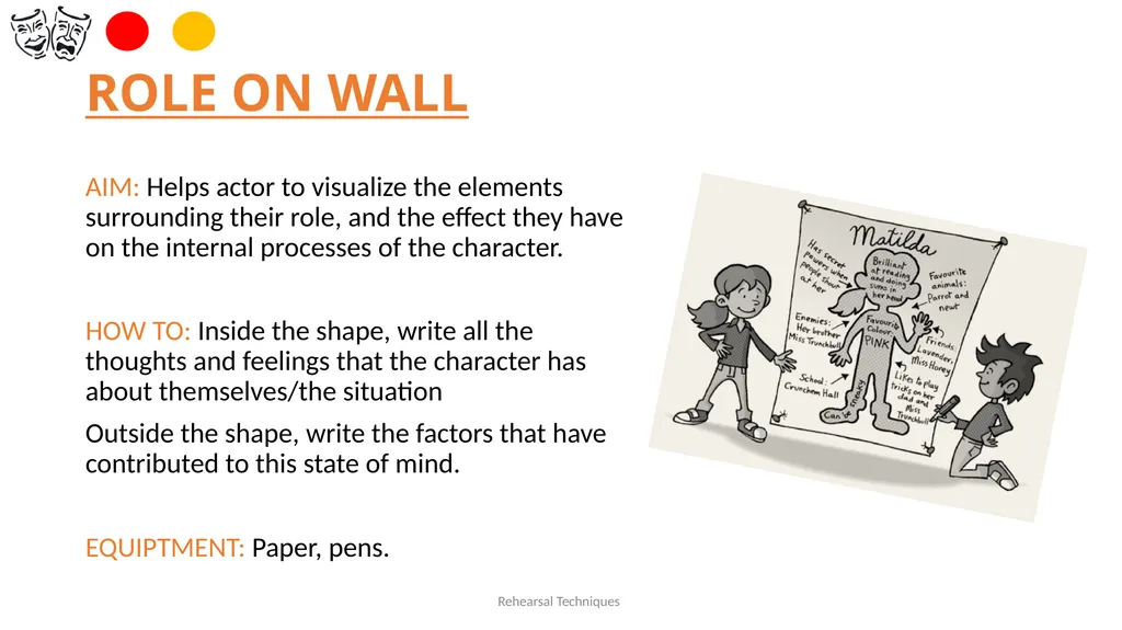 COLOUR CODE RED= CHARACTERISATION YELLOW= - slide 3 of 25