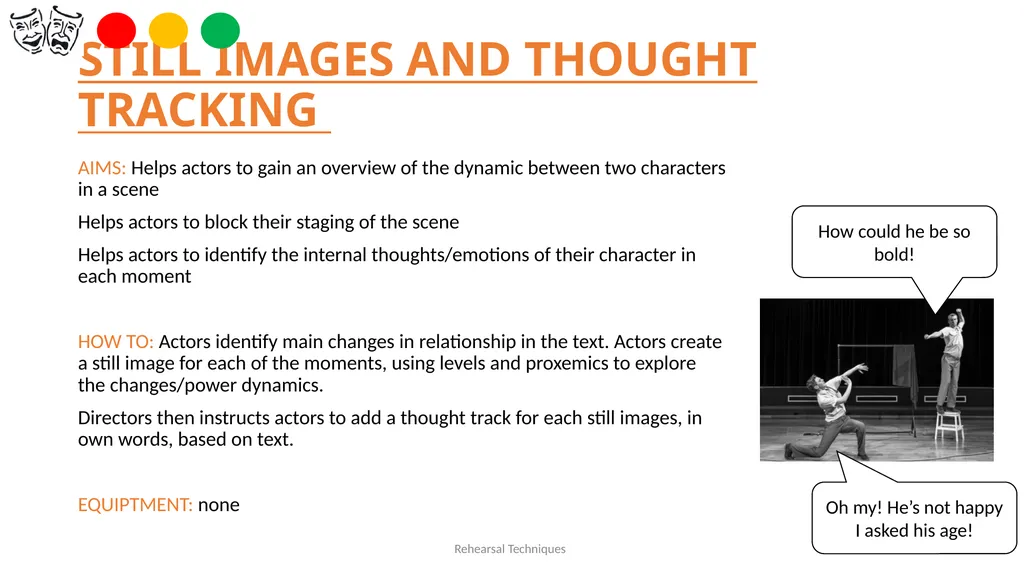 COLOUR CODE RED= CHARACTERISATION YELLOW= - slide 10 of 25