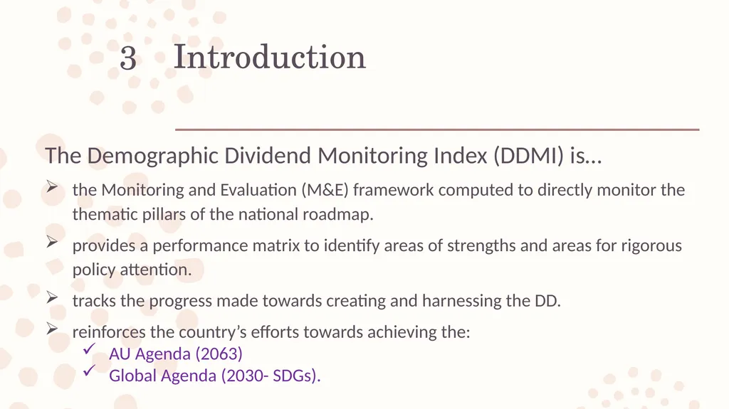 The Demographic Dividend Perception and Outcome - slide 3 of 20