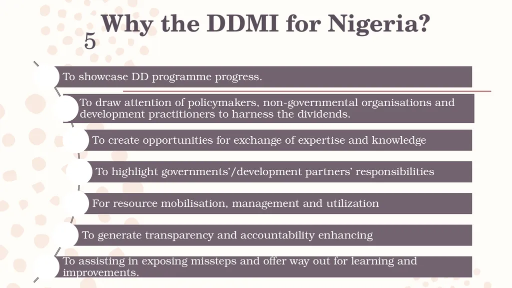 The Demographic Dividend Perception and Outcome - slide 5 of 20