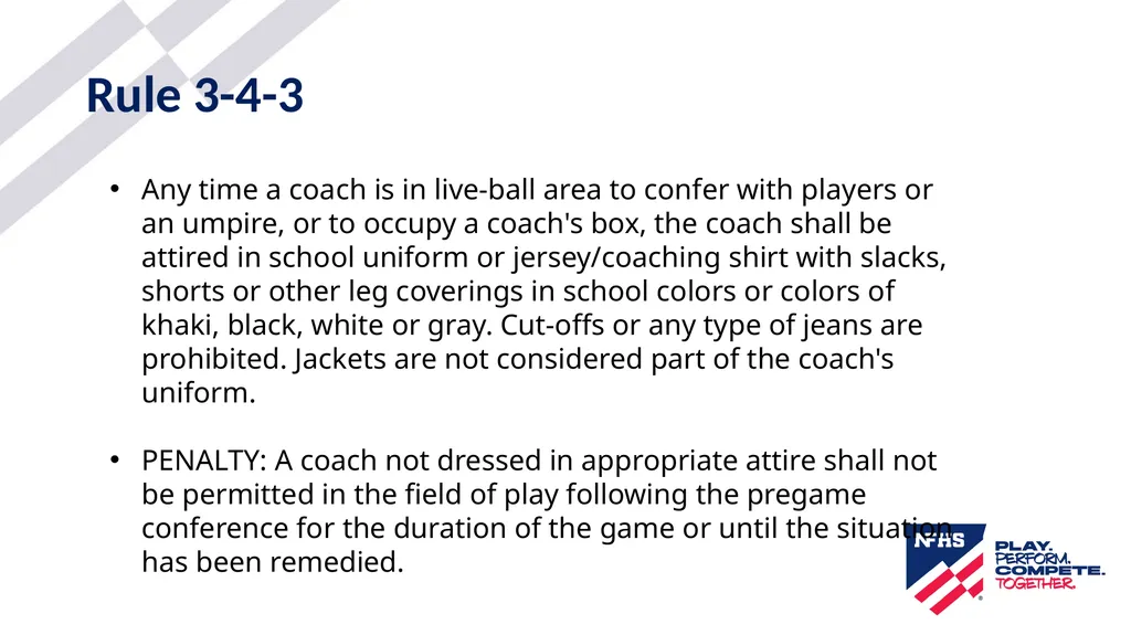 2025-26 NFHS Softball Substituting, Lineup - slide 27 of 43