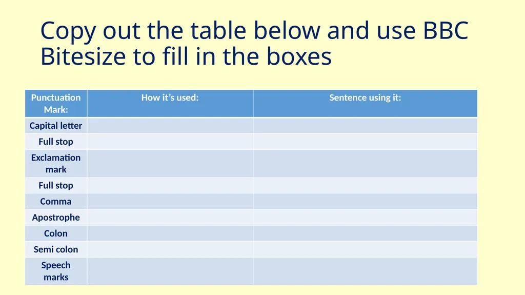 Year 7 Shadow Curriculum Due to split classes you - slide 4 of 14