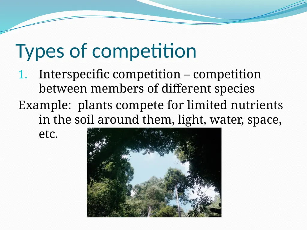 Species Interactions Chapter 8, Sections 2 - slide 8 of 37