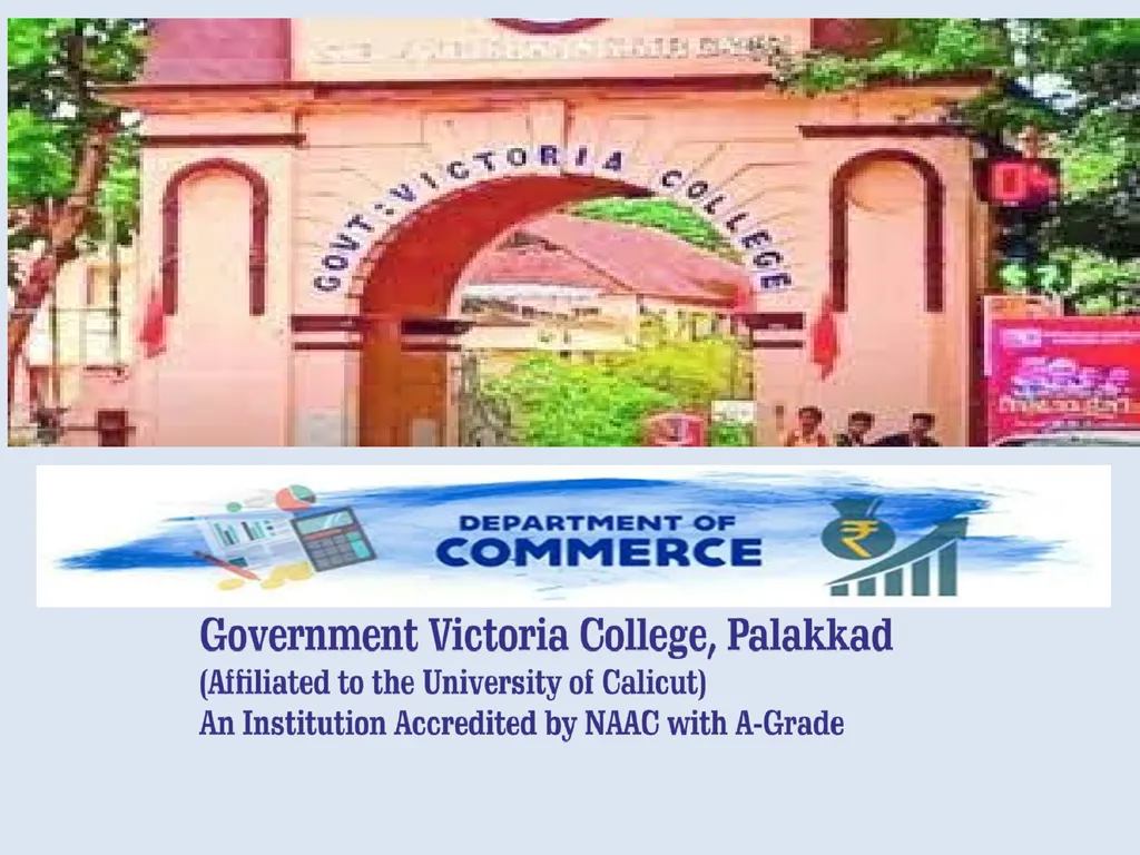 B.Com Honours Minor Programmes The minor courses - slide 1 of 19