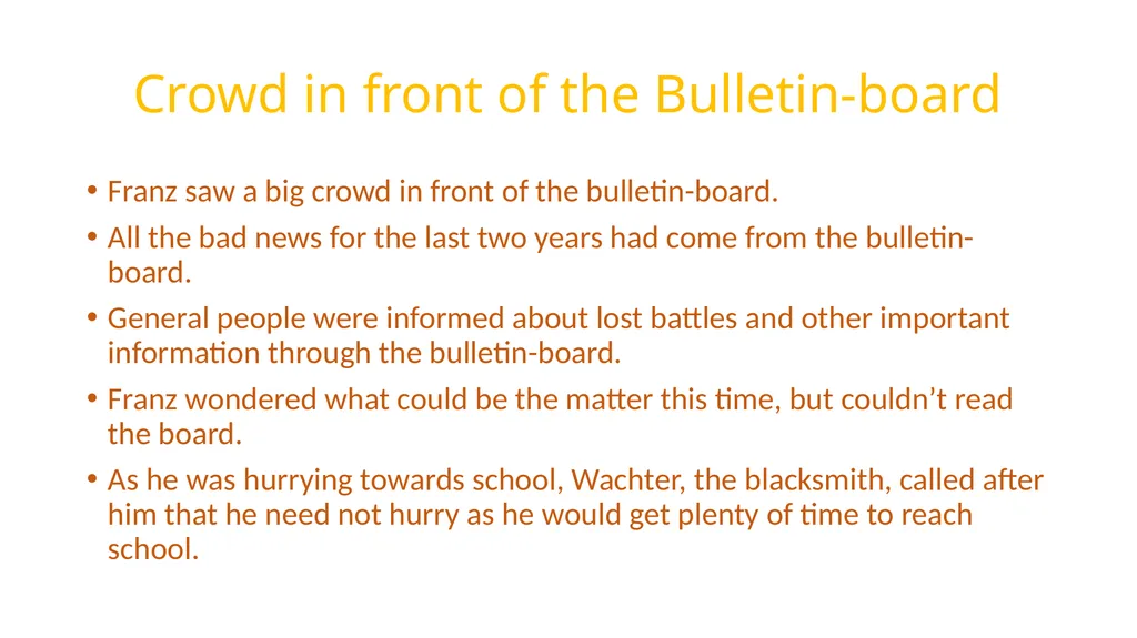 The Last Lesson By Alphonso Daudet Class 12 - slide 4 of 10