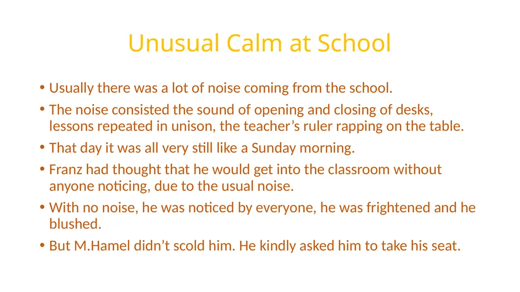 The Last Lesson By Alphonso Daudet Class 12 - slide 5 of 10