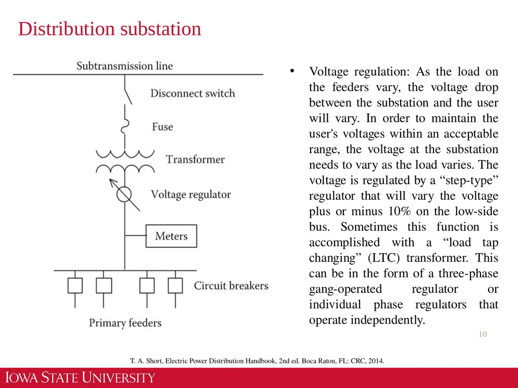 EE 455 Introduction to Energy Distribution Systems - slide 10 of 48
