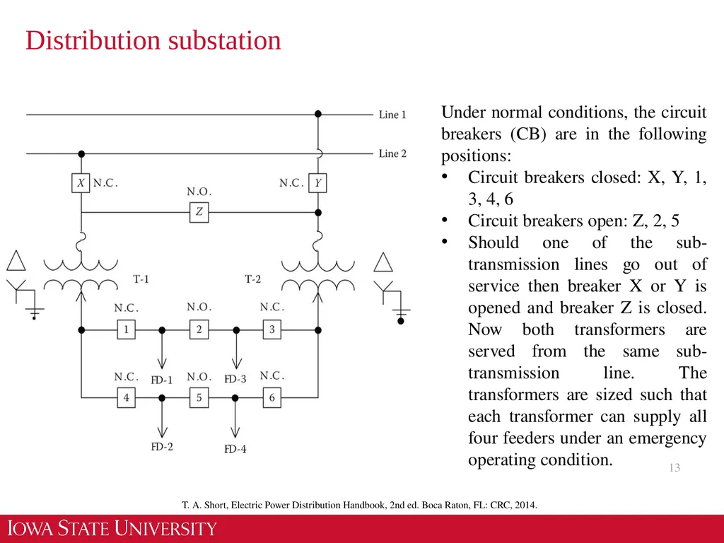 EE 455 Introduction to Energy Distribution Systems - slide 13 of 48