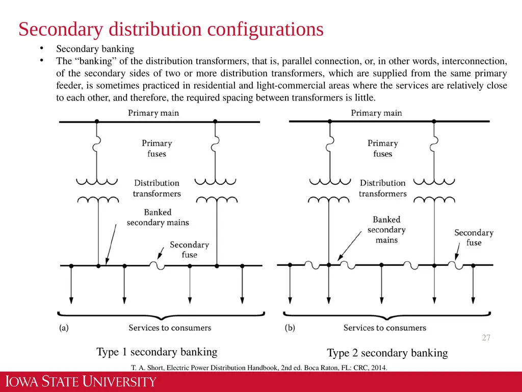EE 455 Introduction to Energy Distribution Systems - slide 27 of 48
