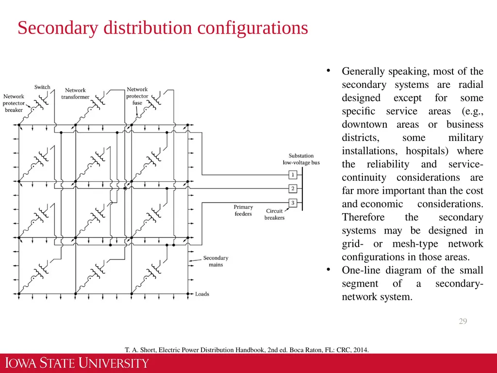 EE 455 Introduction to Energy Distribution Systems - slide 29 of 48
