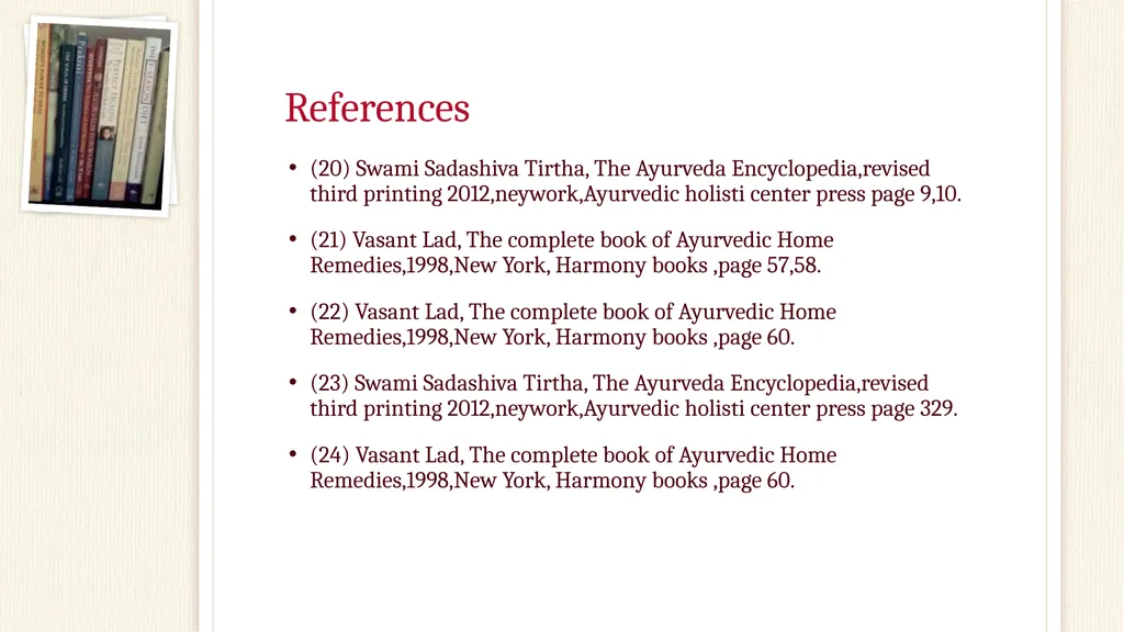 Preventive Practices in Ayurveda Fatima Raad Claim - slide 37 of 37